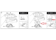 SUZUKI Adapter plate for tank bag