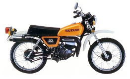 SUZUKI TS 50 / 1980 / ERPD Original Spare Parts