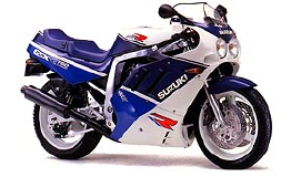 Reposapiés Suzuki GSX-R 750 año 1988-1995 austauschrasten para conductores o esa participación