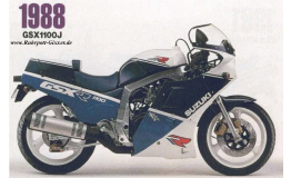 Suzuki GSX-R 1100 / 1988 Original Ersatzteile