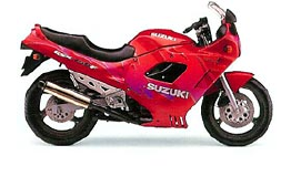 Unità singola Cush IN GOMMA SUZUKI GSX 750 F 1991 