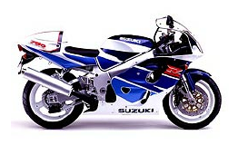 SUZUKI GSX-R 750 / 1997. Original Spare Parts