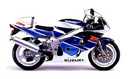 Suzuki GSX-R 750 / 1997. Original Spare Parts