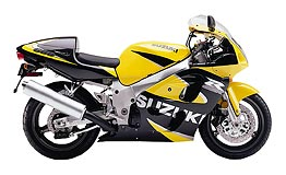 Suzuki GSX-R 600 / 2000 Original Spare Parts