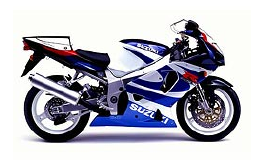 SUZUKI GSX-R 750 / 2000. Original Spare Parts