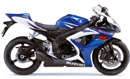 Suzuki GSX-R 750 / 2007. Original Ersatzteile