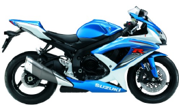 SUZUKI GSX-R 750 / 2009. Original Spare Parts