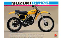 SUZUKI RM 100 Original Spare Parts