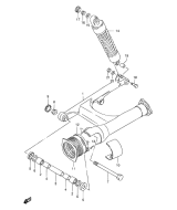 Suzuki HINTERER SCHWING ARM (MODEL T/V/W/X/Y)