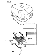 Suzuki SATTEL BOX (OPTIONAL)