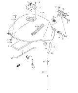 Suzuki TREIBSTOFF TANK