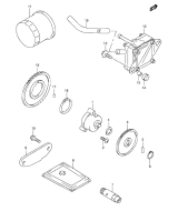 Suzuki ÖL PUMPE / TREIBSTOFF PUMPE