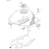 SUZUKI, RF 900 R / 1995., TREIBSTOFF TANK (MODEL R/S)