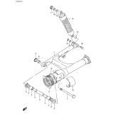 SUZUKI, VS 1400 / 2001, HINTERER SCHWING ARM (MODEL K1/K2/K3)