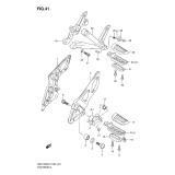 Hinterradbremsbeläge Für Suzuki SV1000, Bandit 1250 - Organisch, 1 Paar