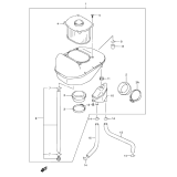 SUZUKI, SV 650 / .1999, LUFTFILTER