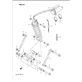 Accossato Bremsbelag Für Suzuki GSX-R 1100 (1989–1992) – Organische Mischung